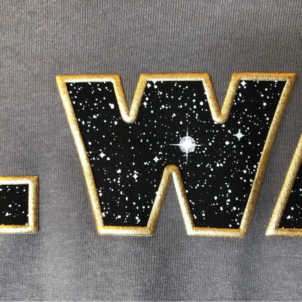 Disney Parks Galaxy’s Edge Star Wars Gray Spirit Jersey Tee T-Shirt - Picture 8 of 13